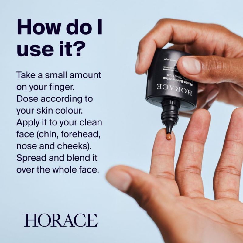 Crema hidratante facial HORACE 30 ml Healthy Glow Fluid