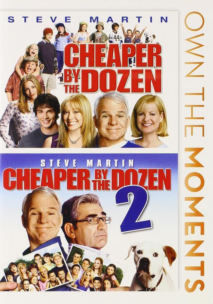Colección Disney Cheaper By The Dozen 1 y 2 en DVD