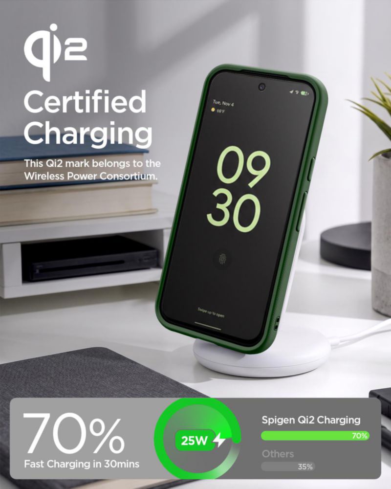 Funda Spigen Nano Pop MagFit para Google Pixel 11 Pro – AVO Verde