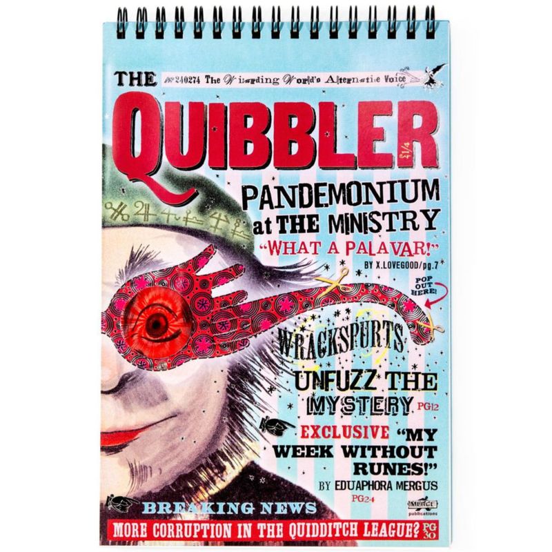 Cuaderno Steno CON*QUEST Harry Potter Quibbler 15 x 23 cm