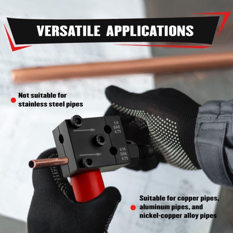 Kit de Flare YIYITOOLS SAE 45° Burbuja/Doble