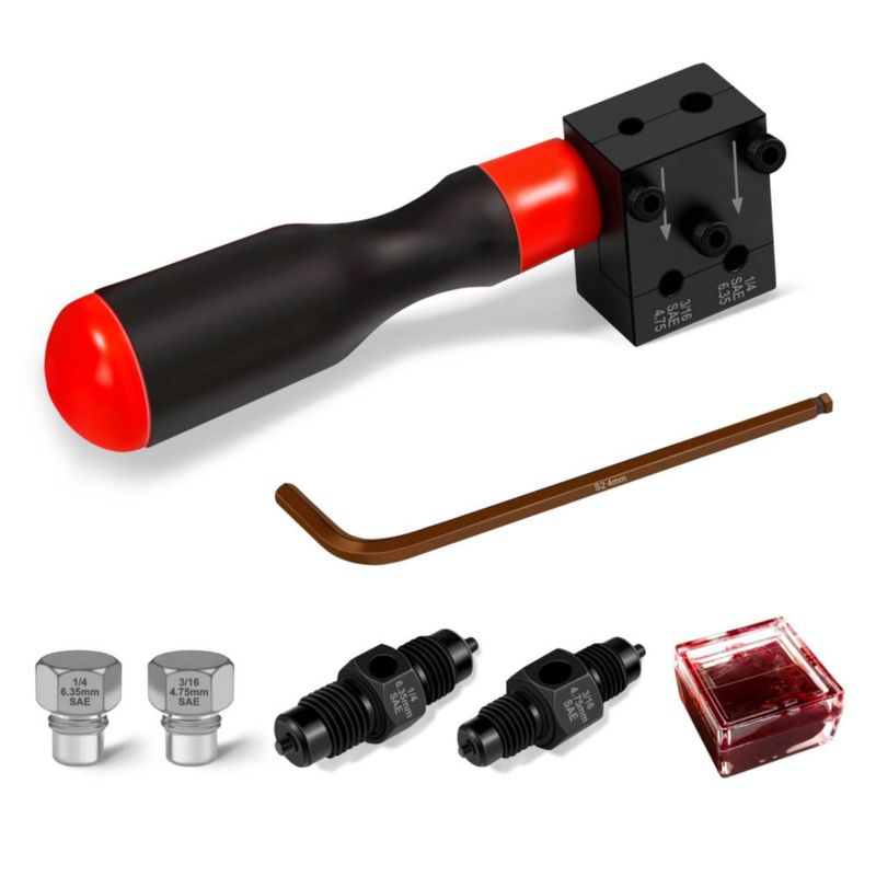 Kit de Flare YIYITOOLS SAE 45° Burbuja/Doble