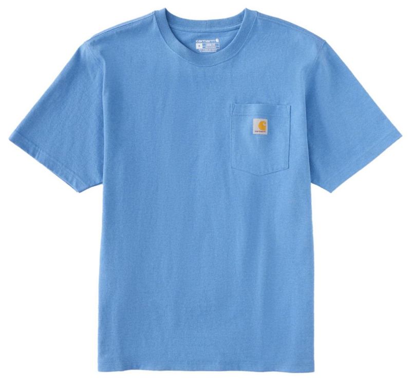 Camiseta Carhartt K87 XL Alto Azul Heather