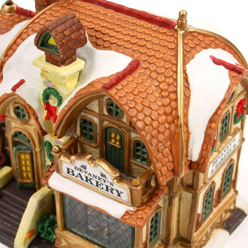 ESCULTURA Lemax Panadería Devaneys con LED a Batería 35793