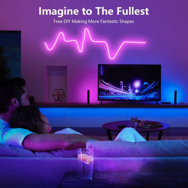 Tira LED RGB USB de 100 cm XINGZHI