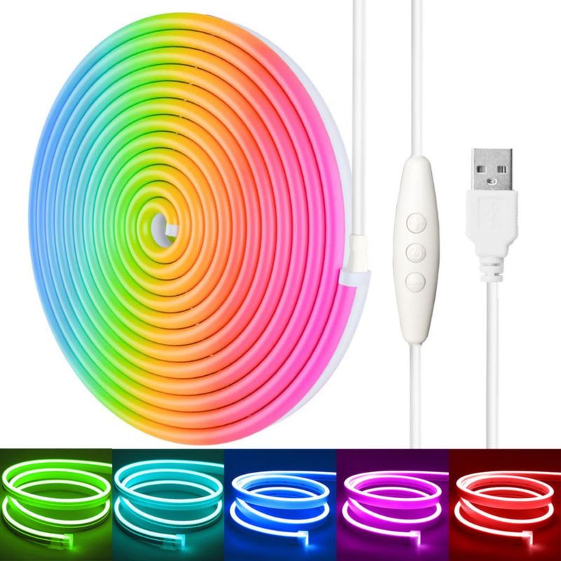 Tira LED RGB USB de 100 cm XINGZHI