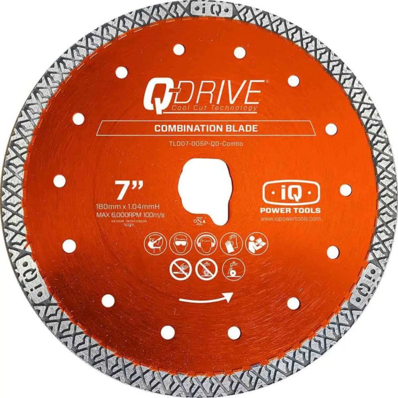 HOJA DE SIERRA iQ Power Tools 18 cm Q‑Drive Combo