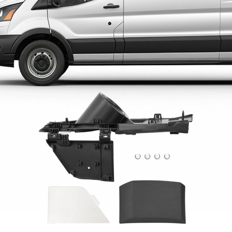 Kit de Carcasa de Puerta de Llenado de Gasolina HECASA para Ford Transit