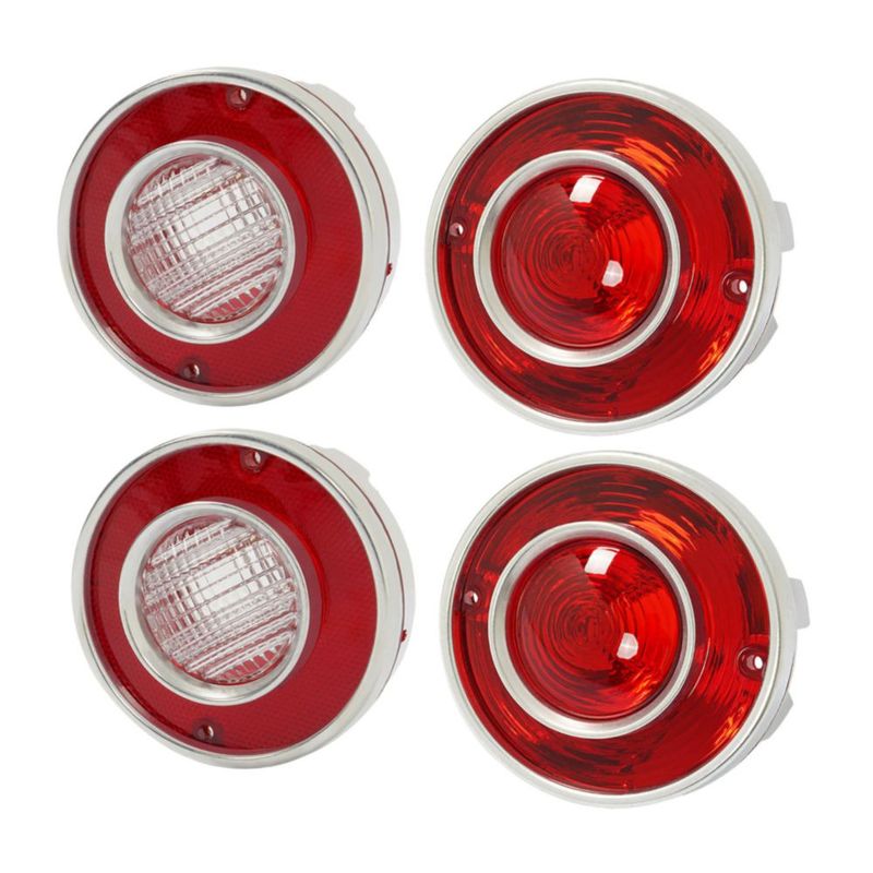 Luz trasera HECASA 75-79 Corvette C3 lente rojo