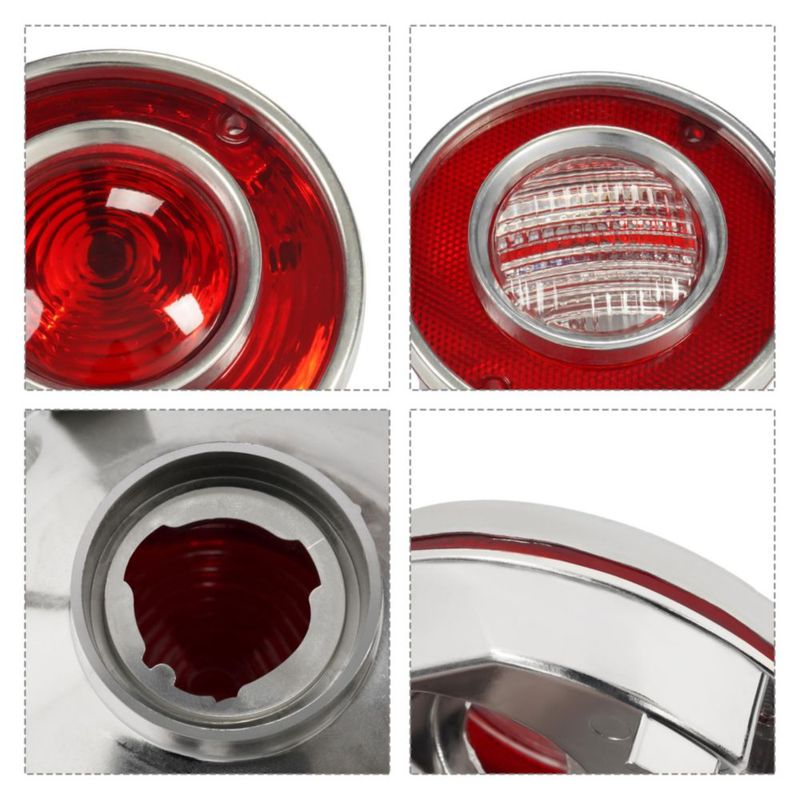 Luz trasera HECASA 75-79 Corvette C3 lente rojo