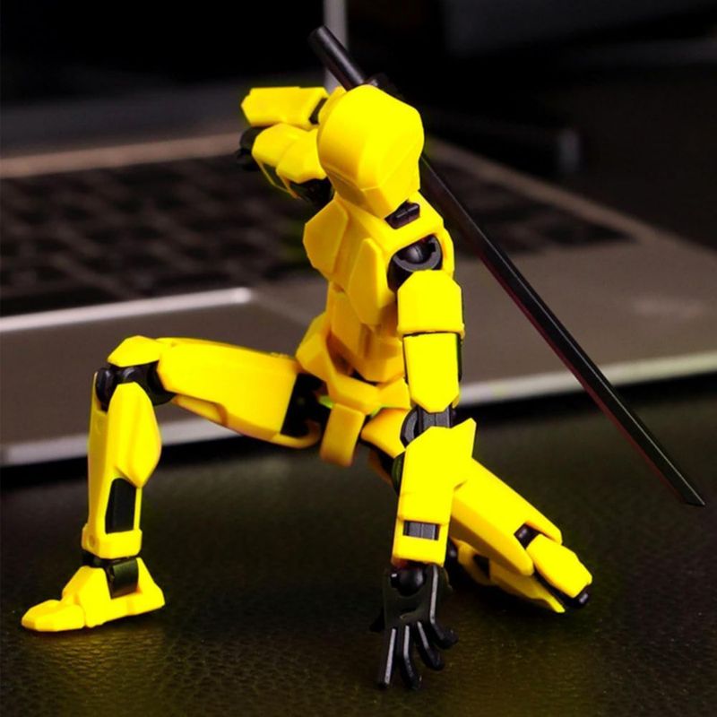Figura de Acción DANONI 4.5 cm Robot Impreso en 3D