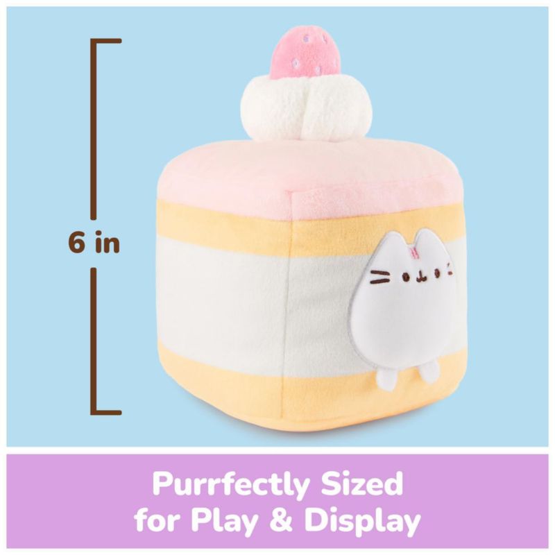 Peluche GUND Pusheen 15 cm Pastel de Fresa