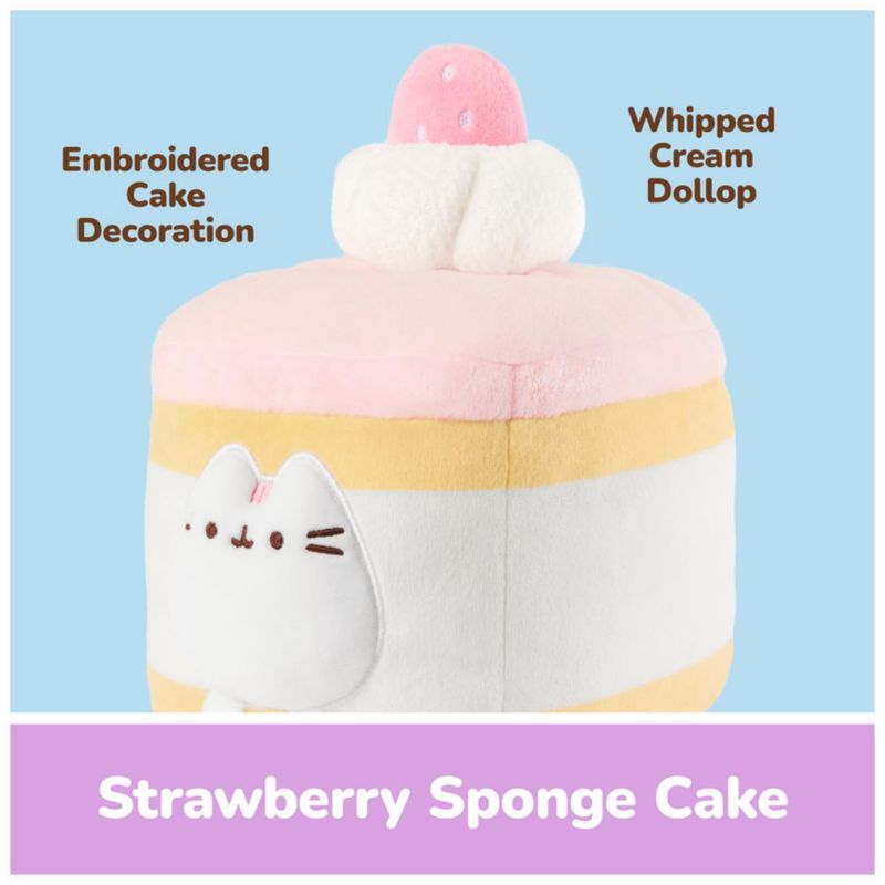 Peluche GUND Pusheen 15 cm Pastel de Fresa