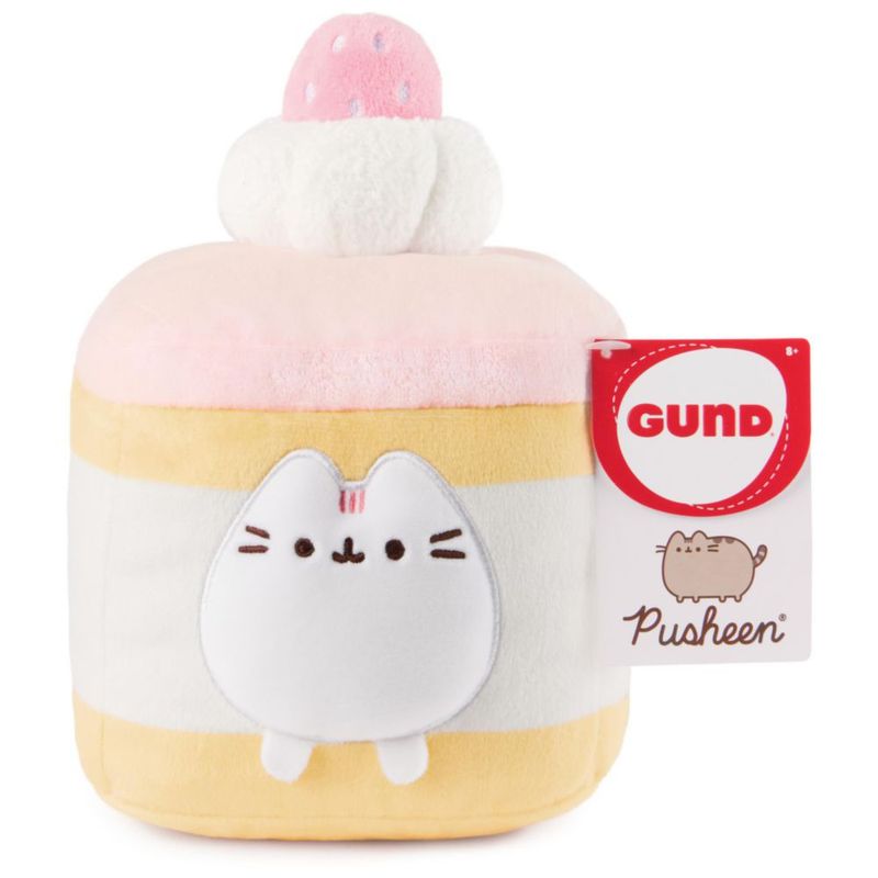 Peluche GUND Pusheen 15 cm Pastel de Fresa
