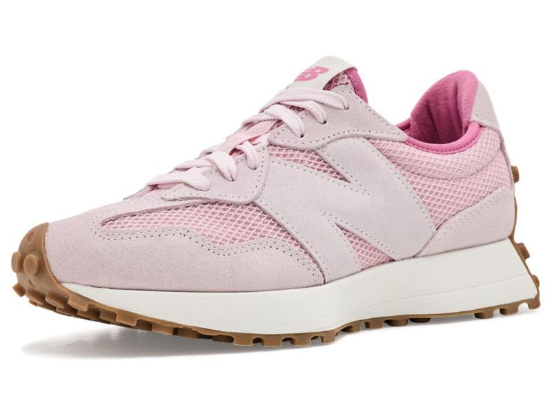 Zapatillas New Balance 327 Mujer 11.5 Rosa Granito/Rosa Tiza