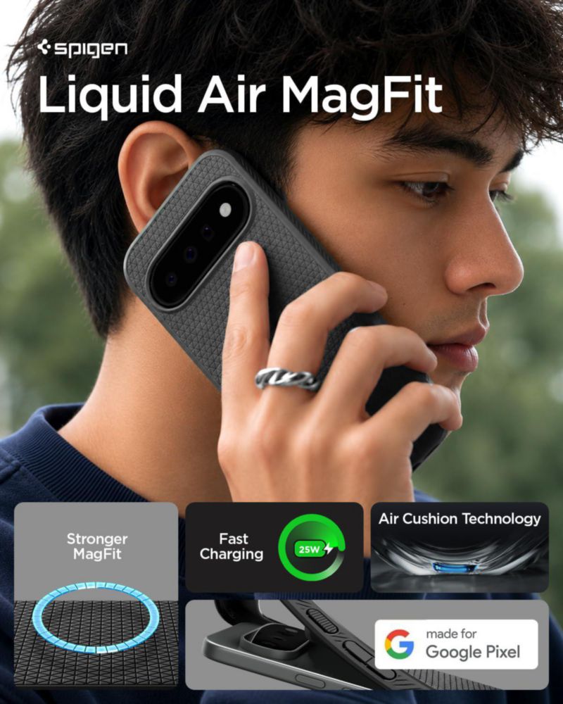 Funda Spigen Liquid Air MagFit para Google Pixel 11 acabado mate