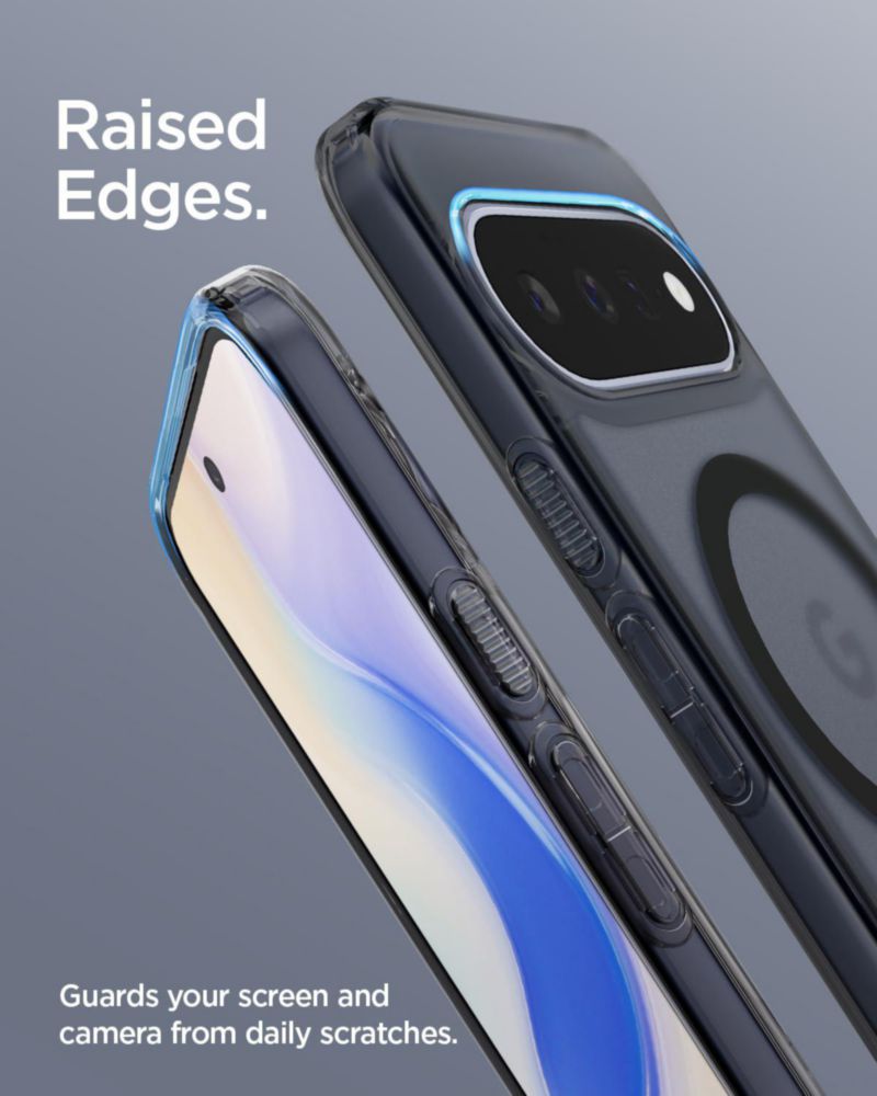 Spigen Ultra Hybrid MagFit – Funda para Google Pixel 11 (Negro Frost)
