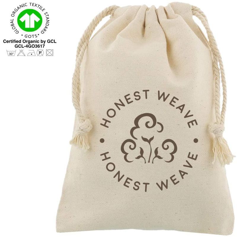Toalla HONEST WEAVE Pack de 6 – 51 cm Franja Negra Orgánica