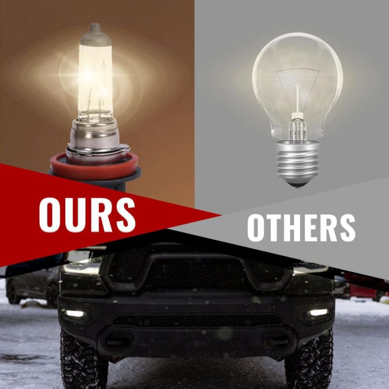 Faros antiniebla HECASA 2 unidades para Ram 1500 Classic 2013-2022