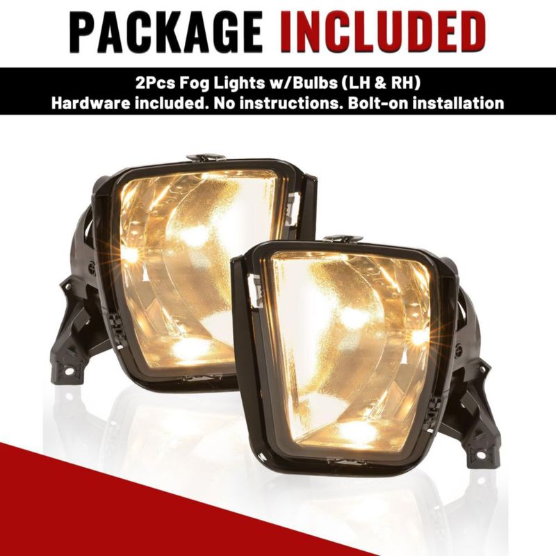 Faros antiniebla HECASA 2 unidades para Ram 1500 Classic 2013-2022