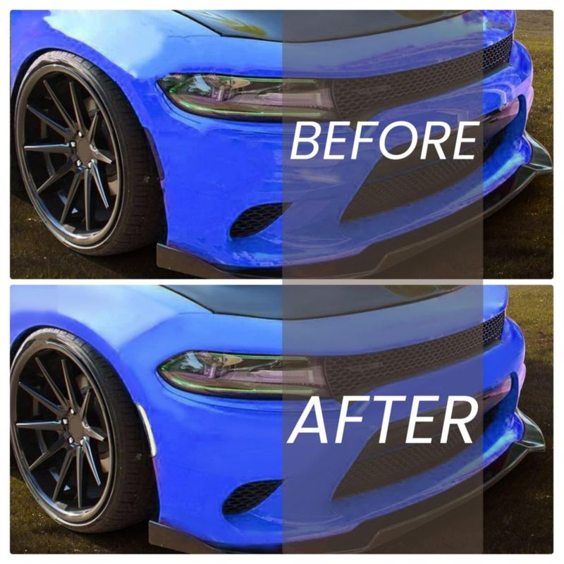 Luces de posición HECASA para Dodge Charger 2015‑2024 LED blanco pack de 4