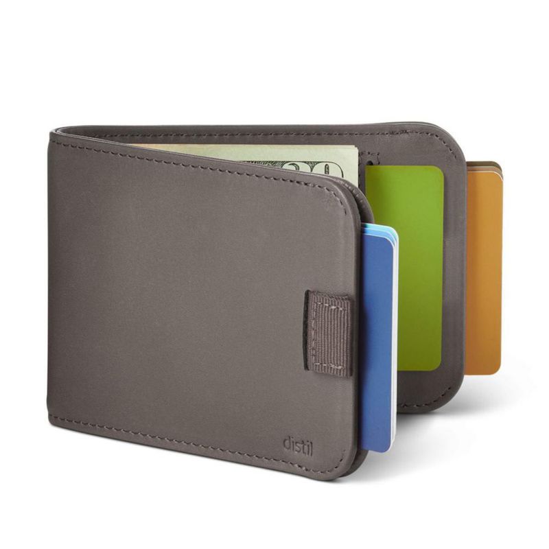 Cartera Distil Union Wally Bifold 5.0 Gris con protección RFID