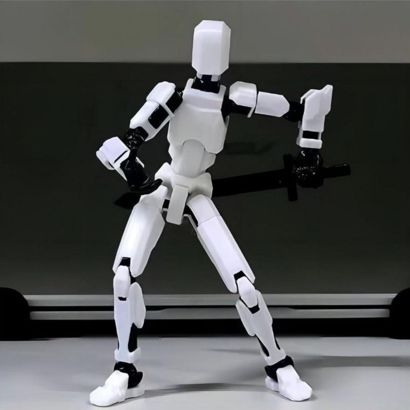 Figura de Acción DANONI 45 cm Robot Impreso en 3D