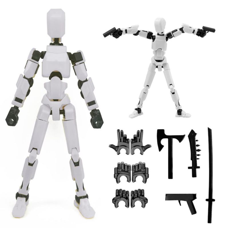 Figura de Acción DANONI 45 cm Robot Impreso en 3D