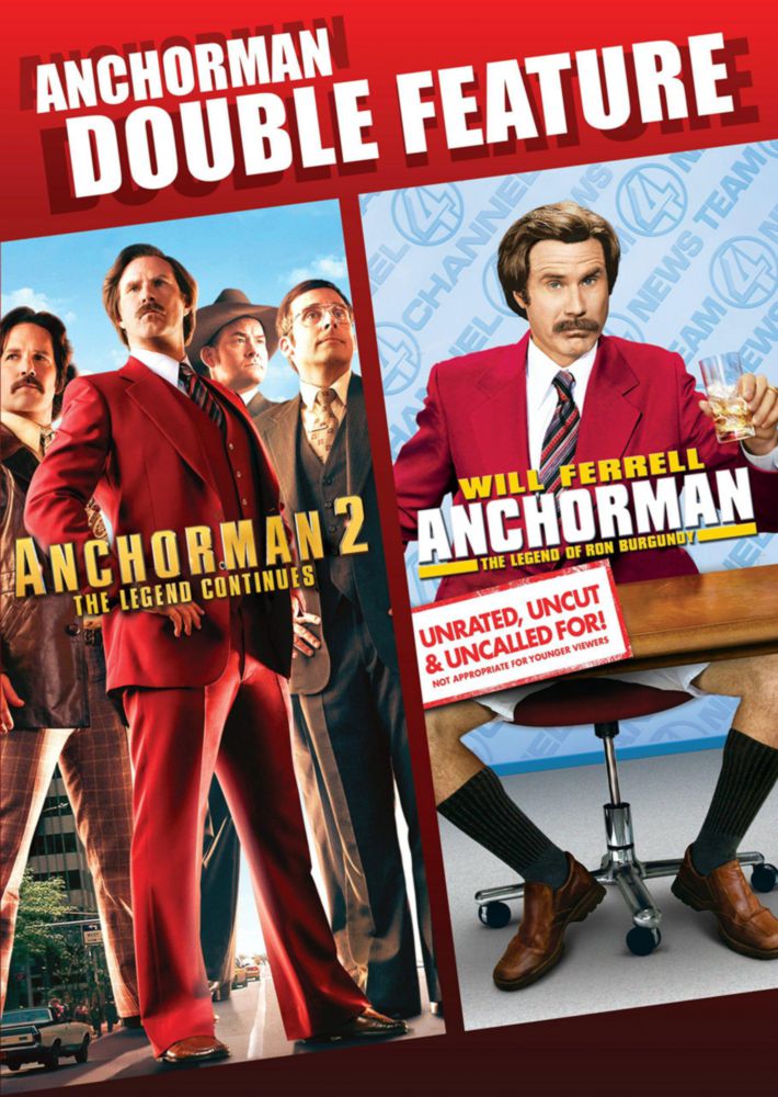Película Paramount Anchorman – 2 Discos – Comedia PG‑13