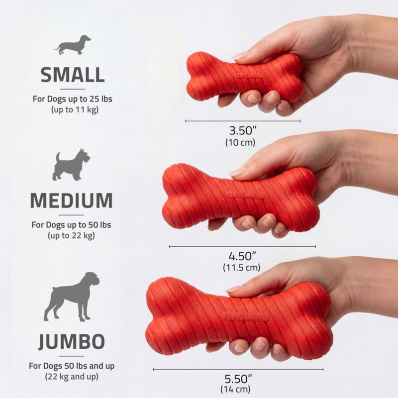 Juguete de Masticar Playology Jumbo con Aroma a Res