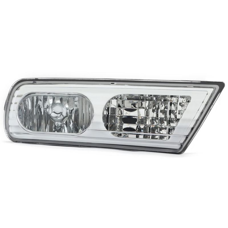 Luces antiniebla HECASA para Acura MDX 2007-2009 con carcasa cromada