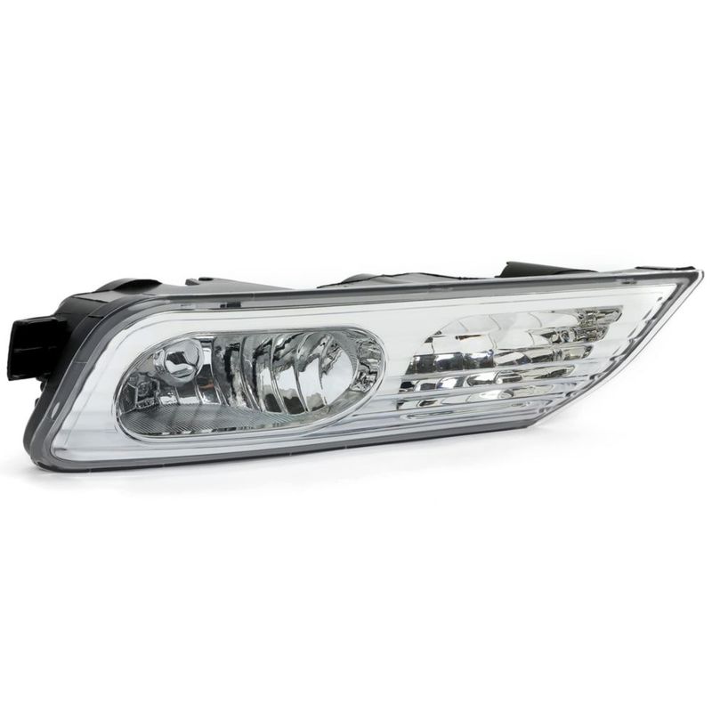 Luces antiniebla HECASA para Acura MDX 2007-2009 con carcasa cromada