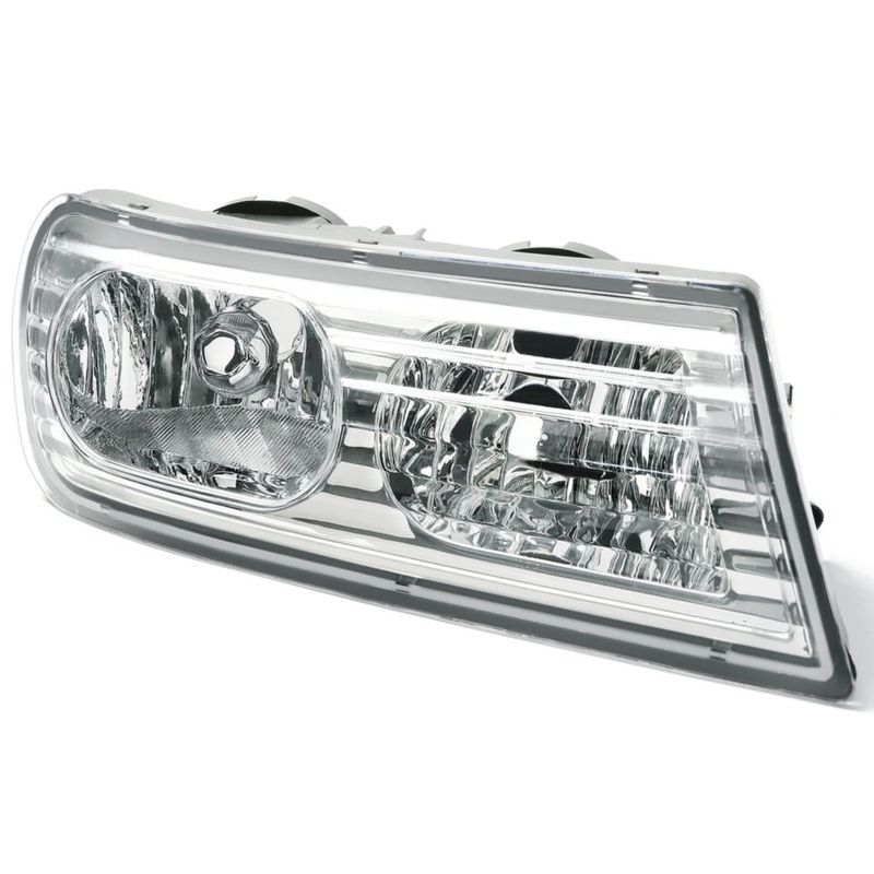 Luces antiniebla HECASA para Acura MDX 2007-2009 con carcasa cromada