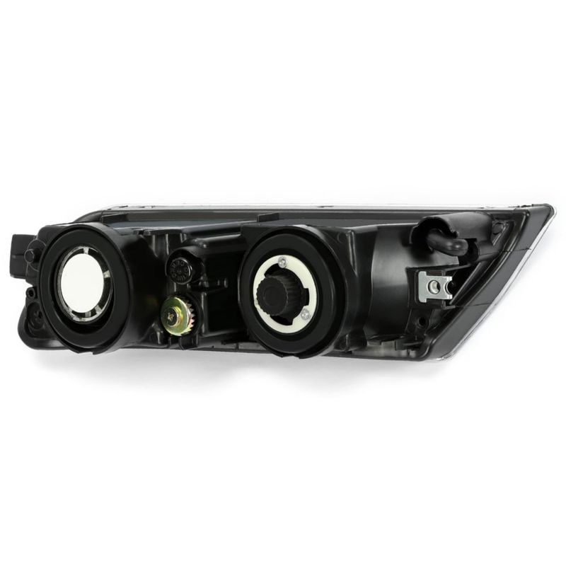 Luces antiniebla HECASA para Acura MDX 2007-2009 con carcasa cromada