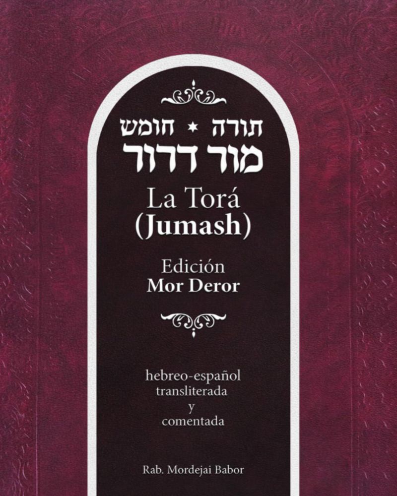 Libro Majosta La Torá (Jumash) Hebreo‑Español