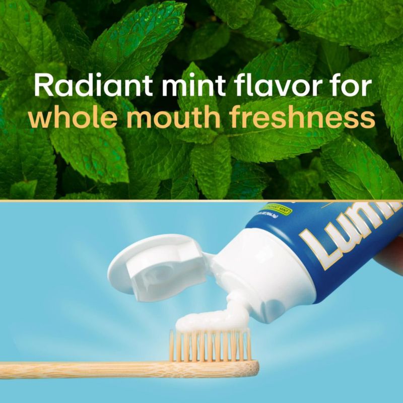 Pasta dental Lumineux 106 g (paquete de 3) Blanqueadora Nano‑HA