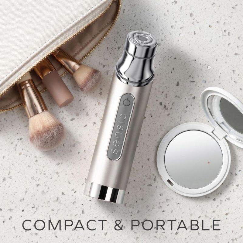 Afeitadora eléctrica Sensia Warm Silver aprobada por dermatólogos