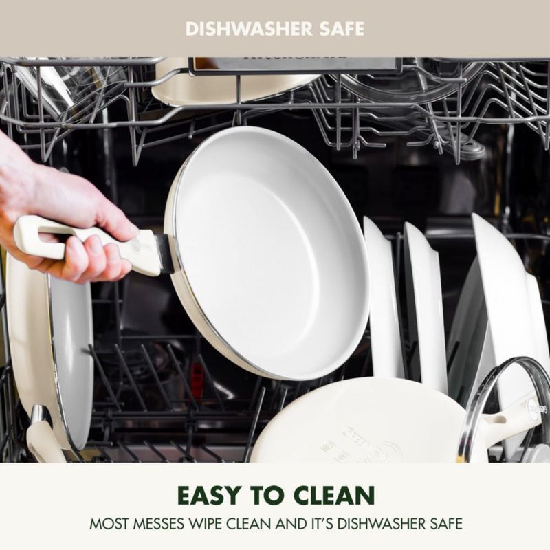 Juego de Utensilios de Cocina GreenPan 12 piezas Crema Blanco Antiadherente