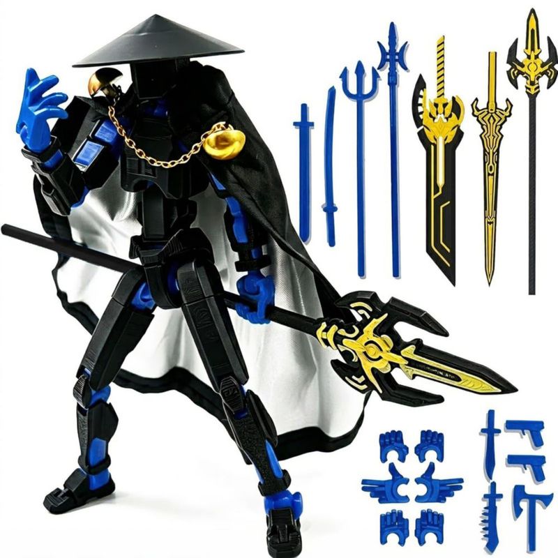 Figura de acción DANONI robot de 13 cm multiarticulado
