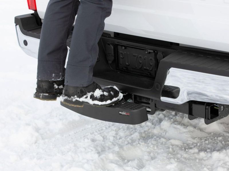 BumpStep WeatherTech XL 61 cm con hardware antirrobo de acero inoxidable y llave Allen