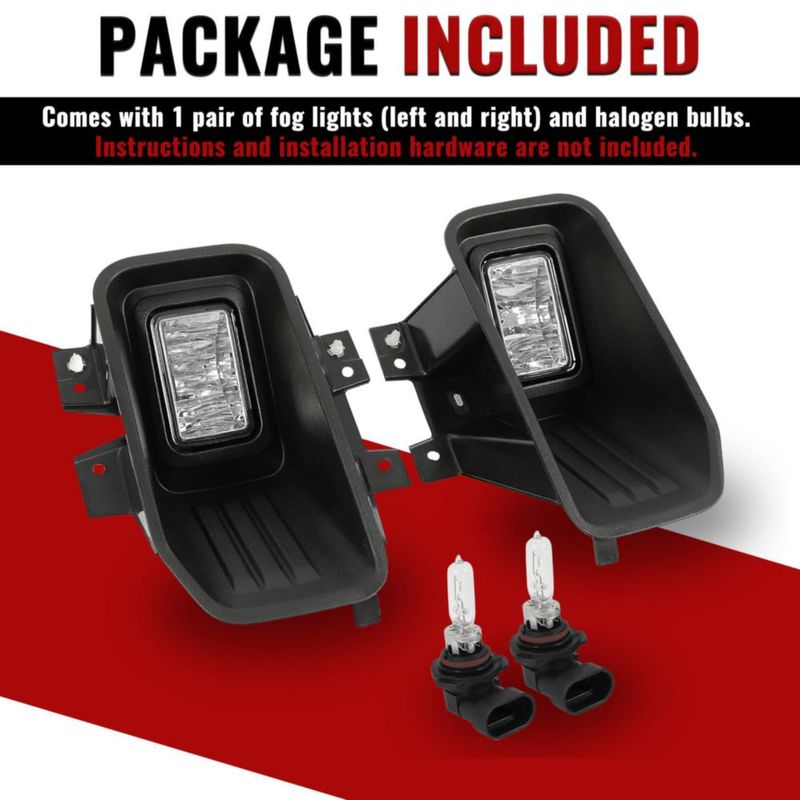 Luces antiniebla HECASA para Ford F-150 2018-2020 par halógeno