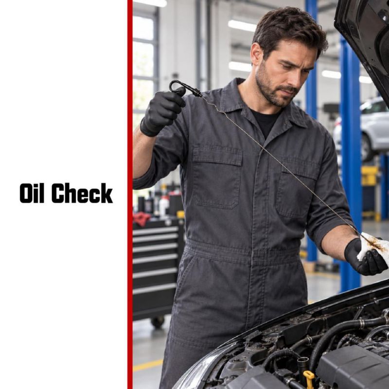 Varilla de Medición de Aceite Cobra‑Tek 48 cm Negra para Chevrolet SB 283‑400