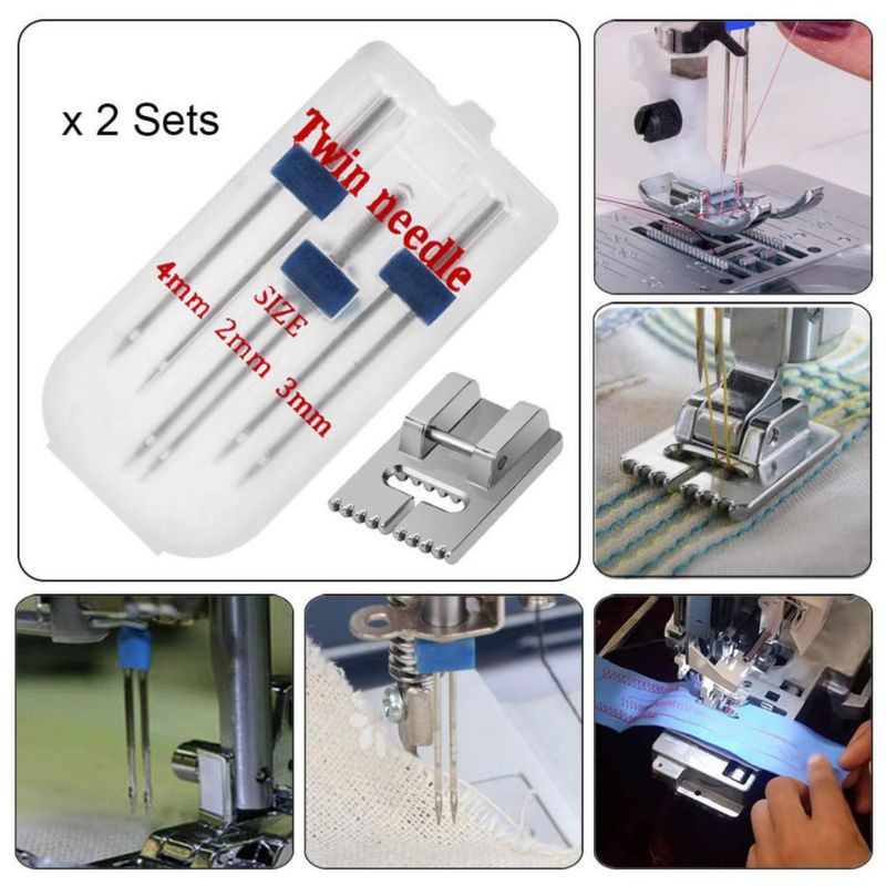 Agujas para máquina de coser HOWRIN 6 unidades 90/2 90/3 y 90/4