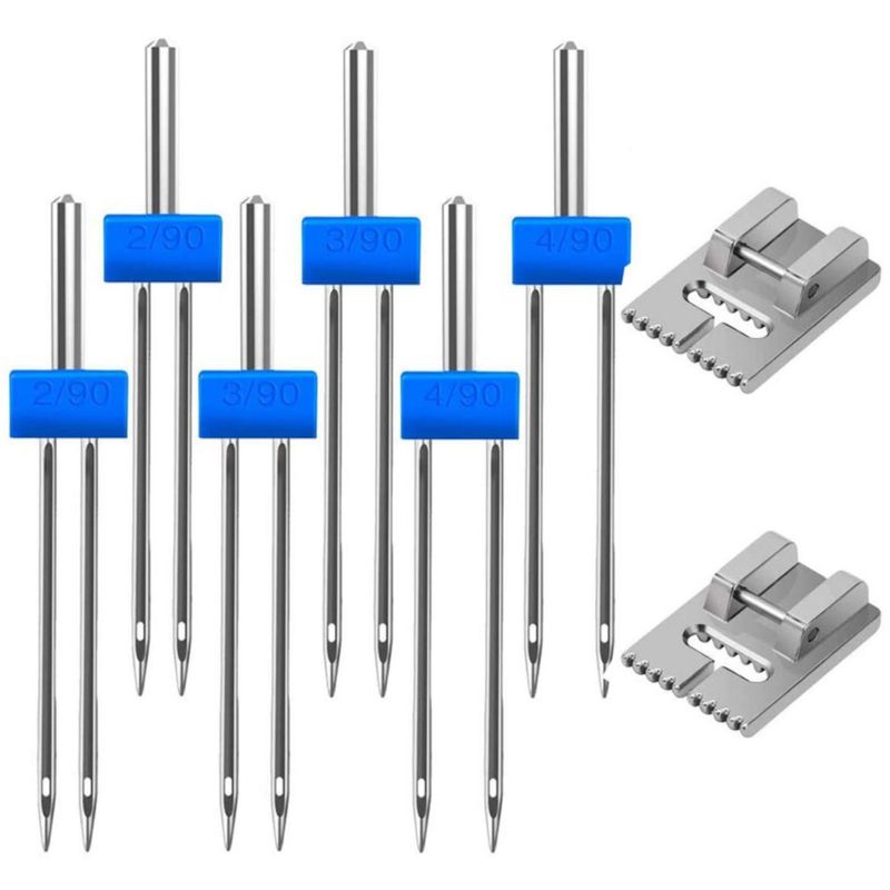 Agujas para máquina de coser HOWRIN 6 unidades 90/2 90/3 y 90/4