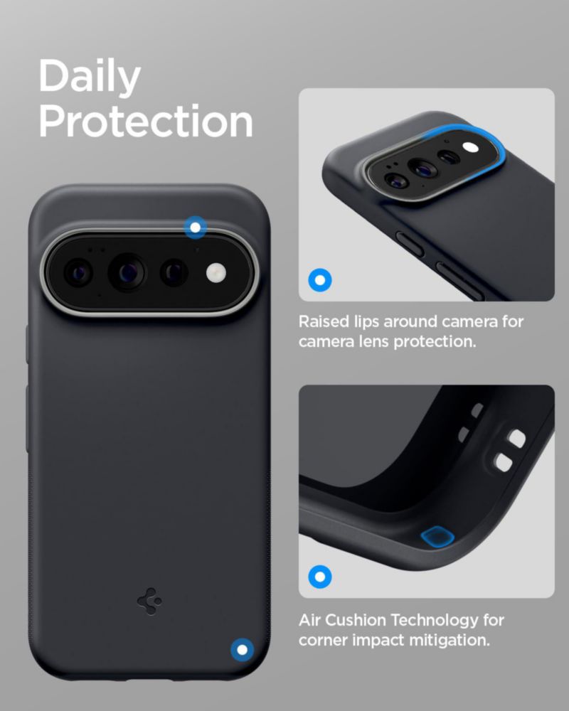 Funda Spigen Nano Pop MagFit para Google Pixel 11 Pro - Negro Sésamo