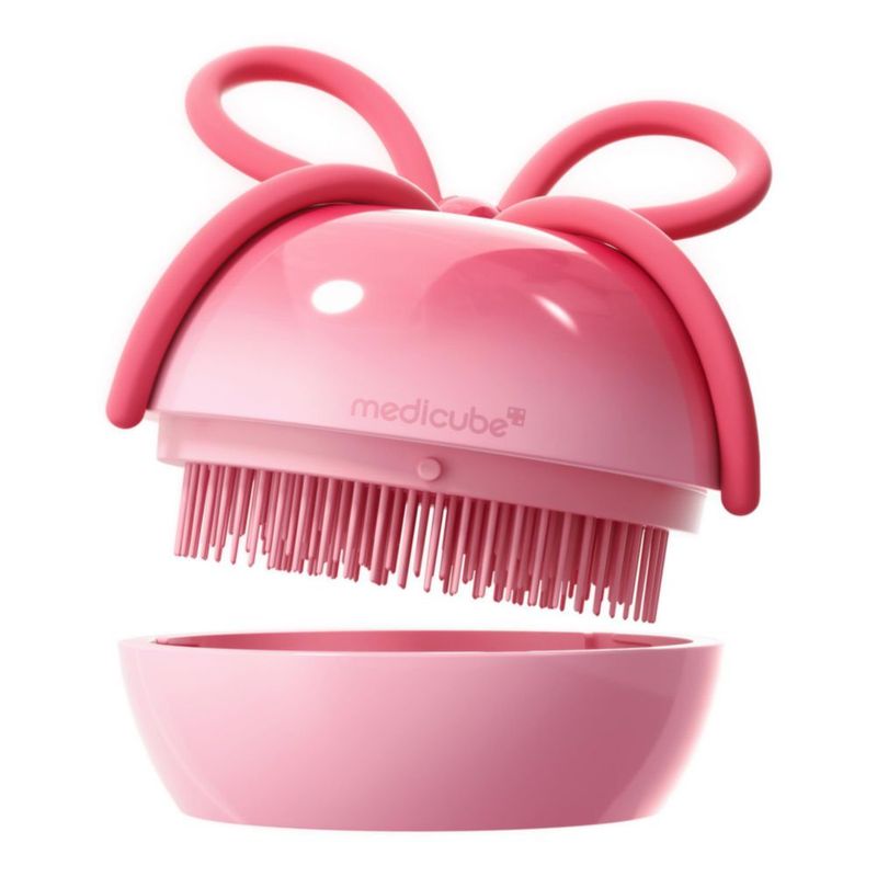 Cepillo Desenredante medicube Ribbon Cherry Rosa
