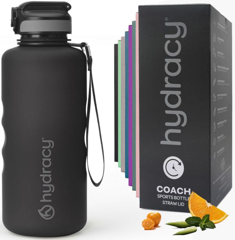 Botella Hydracy 2 L Tritan libre de BPA y a prueba de fugas