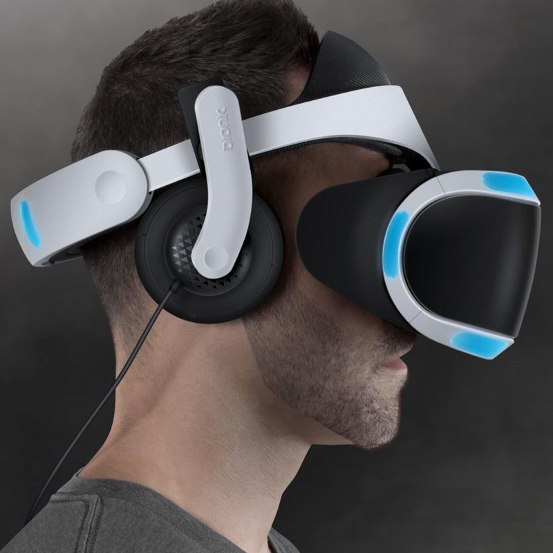 Almohadillas Over-Ear para Auriculares Bionik PSVR - Negro