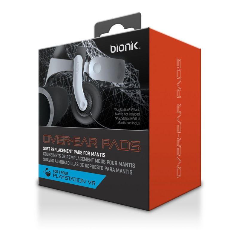 Almohadillas Over-Ear para Auriculares Bionik PSVR - Negro