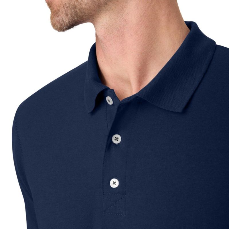 Camisa Polo Hanes Talla Media Azul Marino X‑Temp Performance